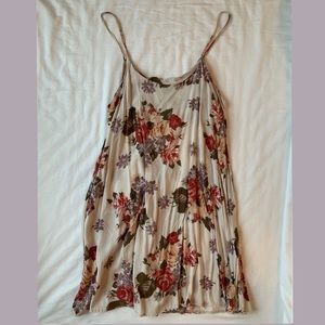 Brandy Melville white floral sundress